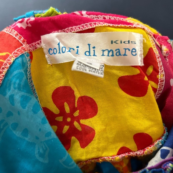 Colori di mare multi colored dress for girls - Picture 3 of 4